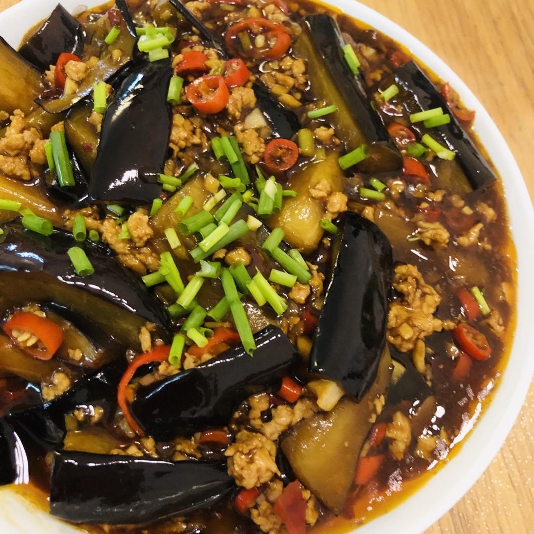 开胃下饭菜！巨简单的家常鱼香茄子煲