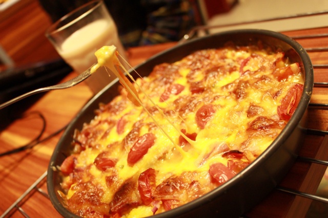 土豆泥饼底披萨