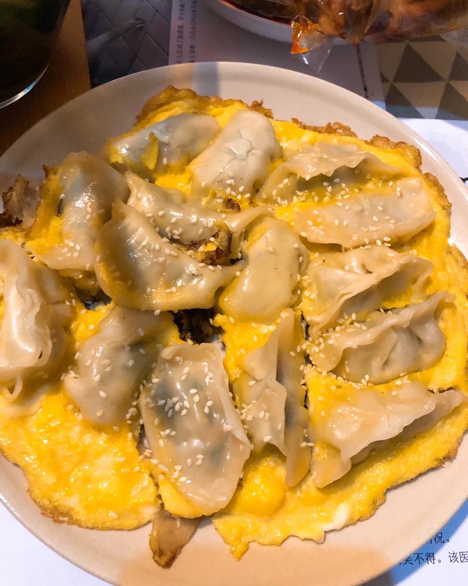 鸡蛋煎饺（零失败）