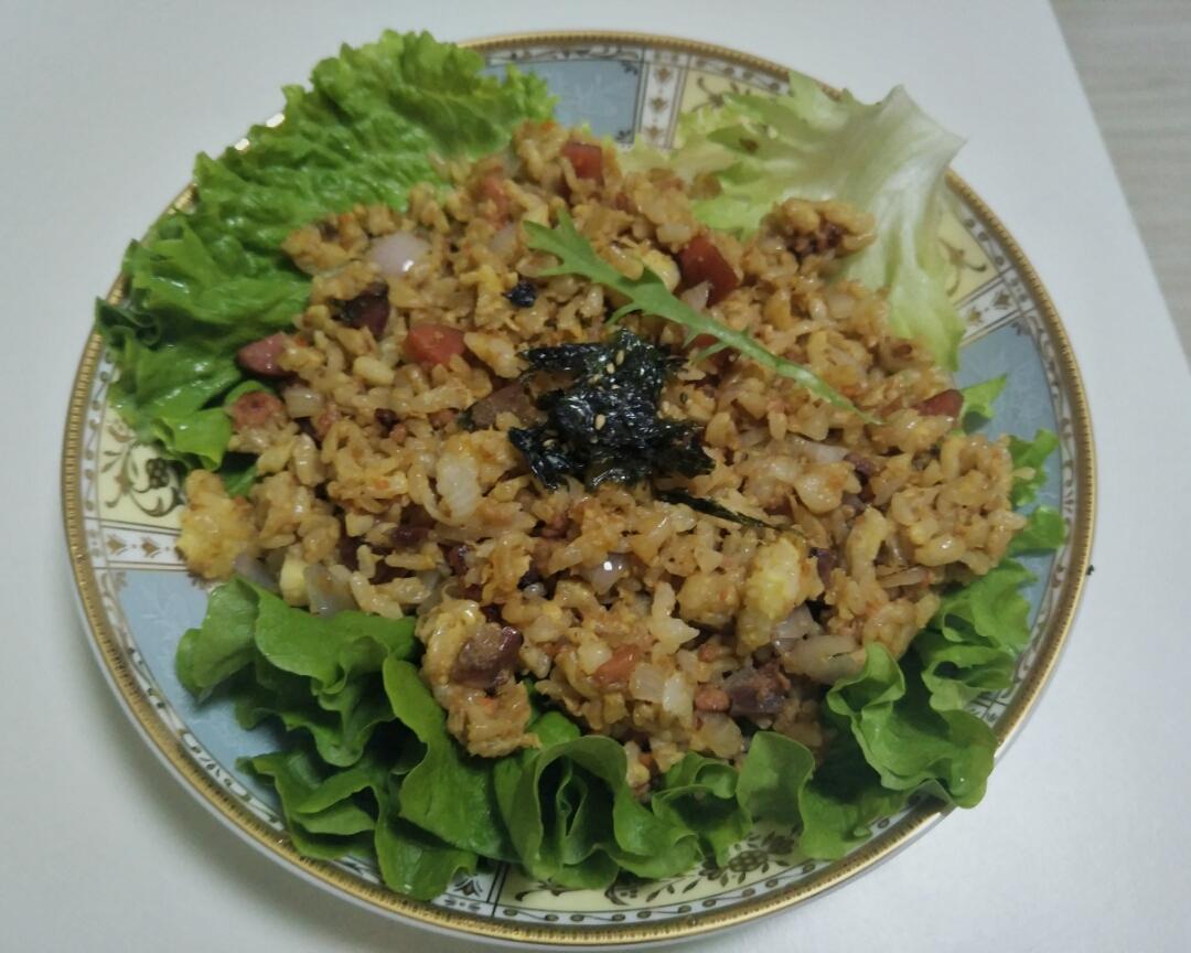十分钟蛋炒饭