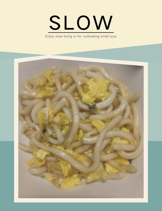 自制鸡蛋炒土豆粉