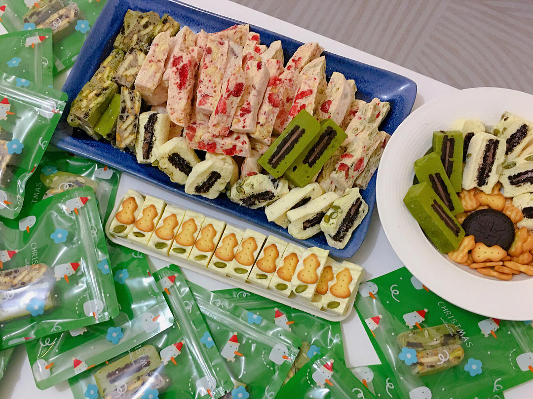 花样牛轧糖【棉花糖版】