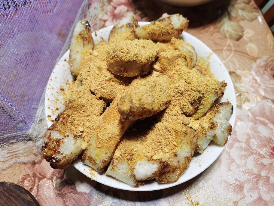 超好吃的红糖糍粑