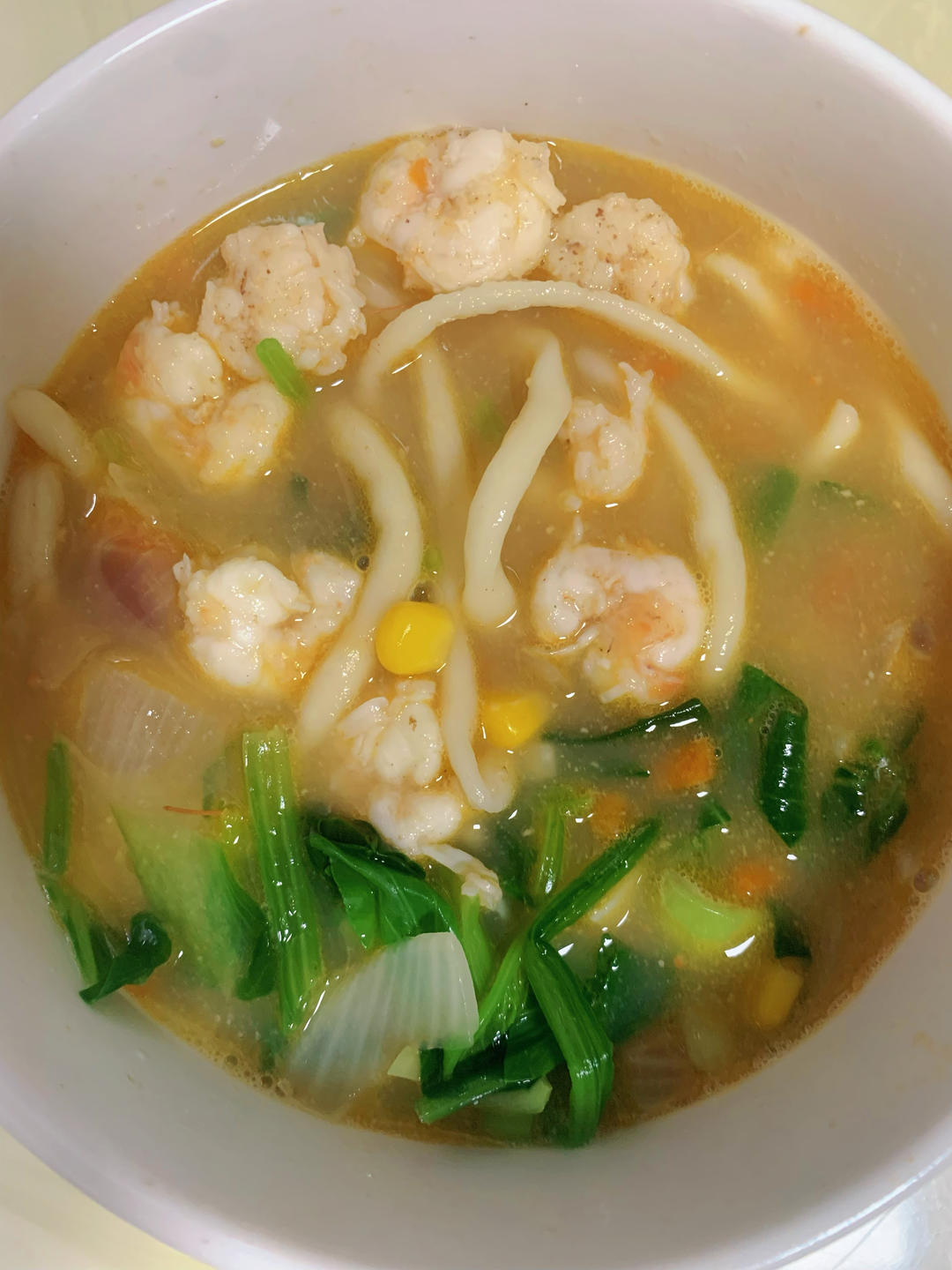 鲜虾面