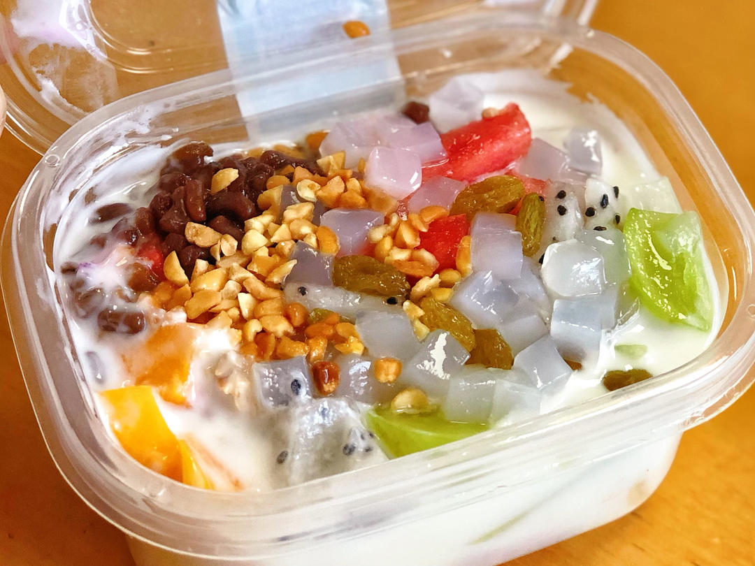 私房酸奶水果捞
