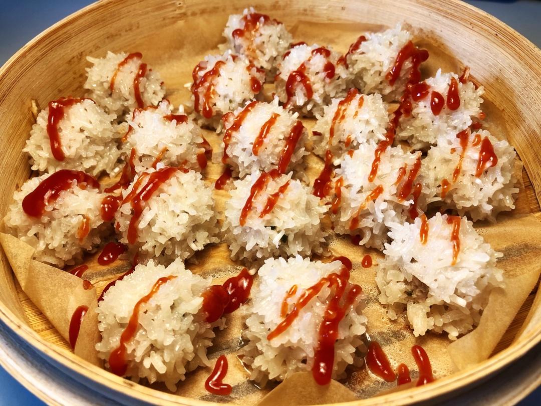 蒸糯米丸子