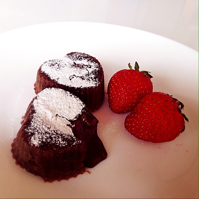 莫尼卡美食厨房：爆浆巧克力蛋糕