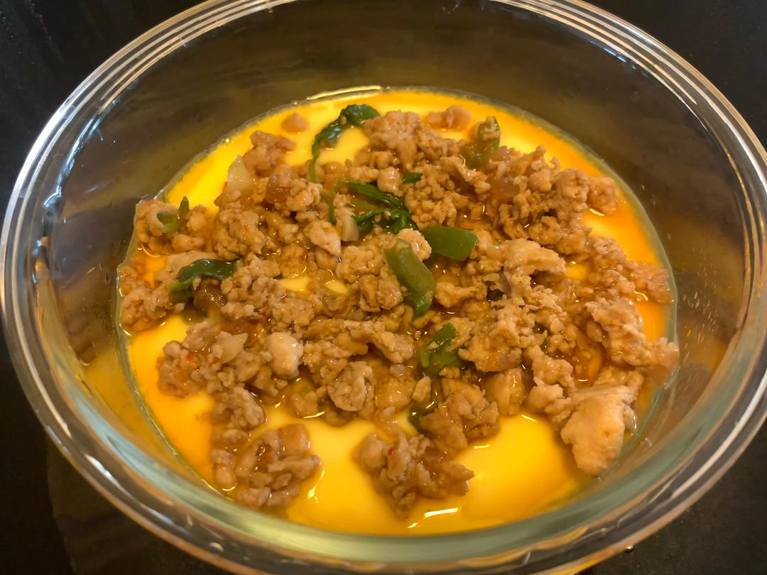 比布丁还要嫩，老少皆宜的肉沫蒸蛋