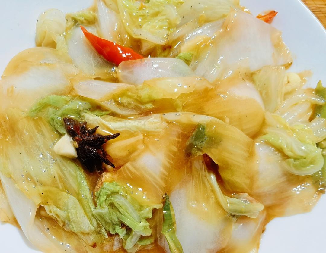醋熘白菜，快手家常菜
