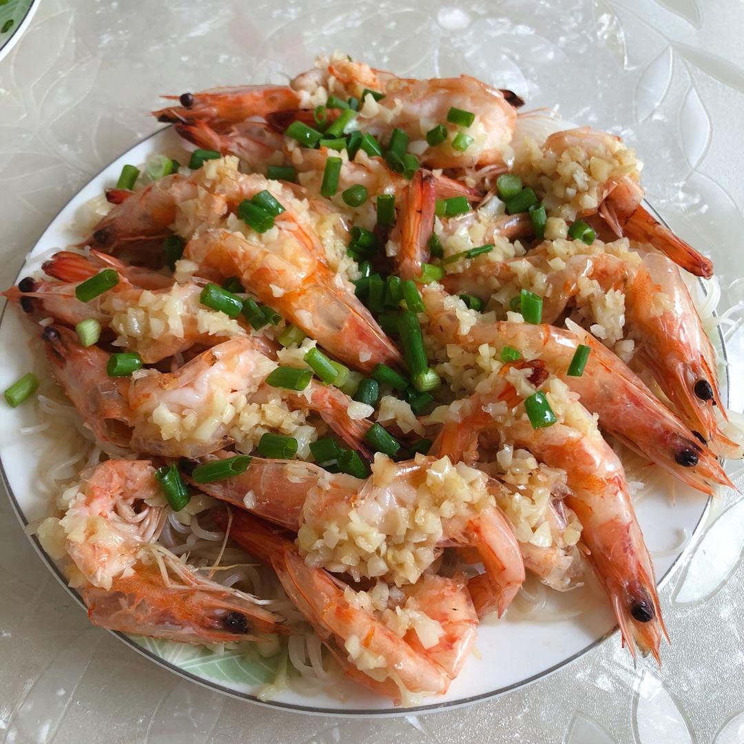蒜蓉粉丝蒸大虾