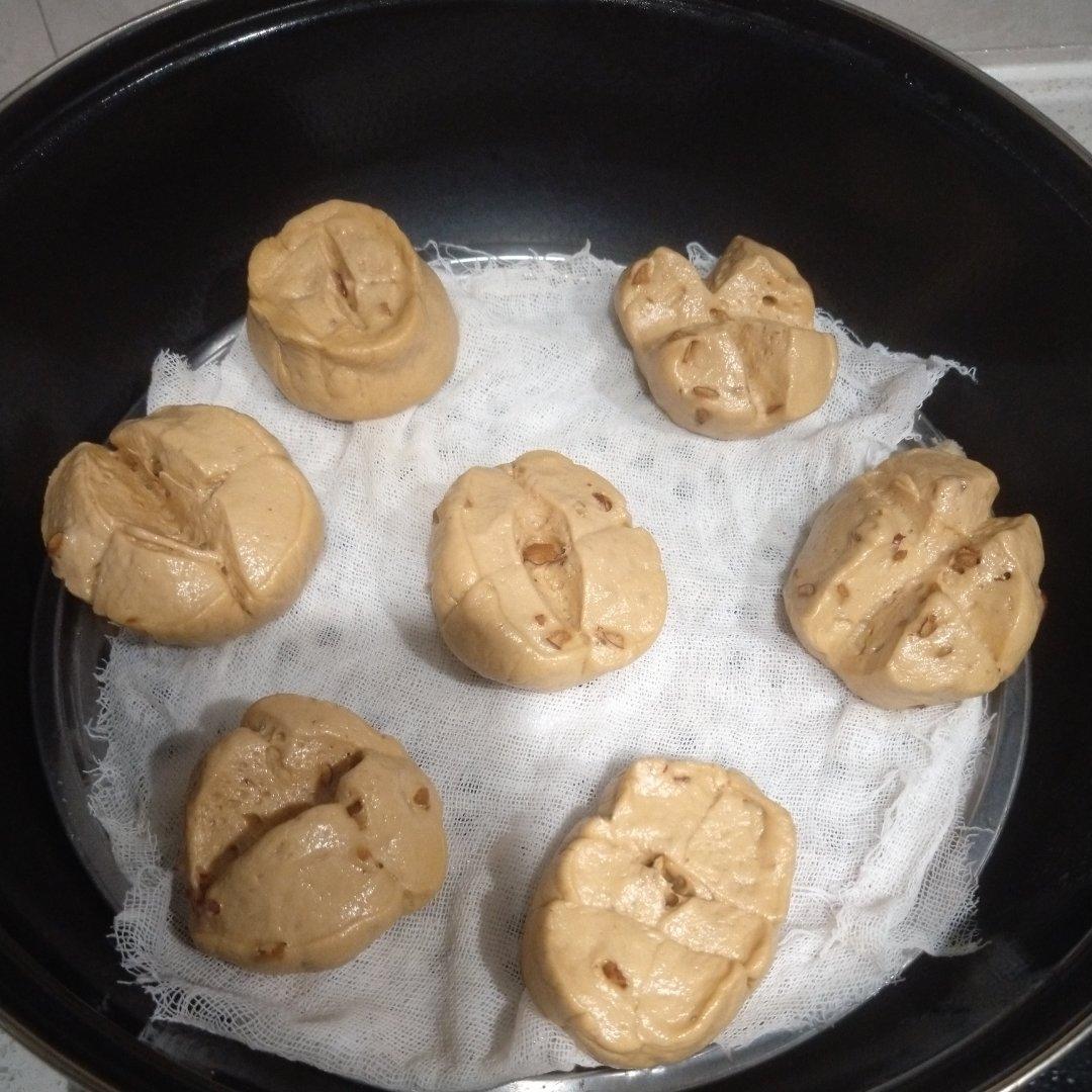 红糖大枣开花馒头 零失败的方子 蓬松煊软 保证各个开花 附细节视频详解