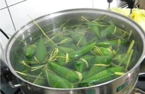 壮族和汉族的“灰水粽”也可以叫水晶粽子（原始配方）凉粽的做法 步骤32