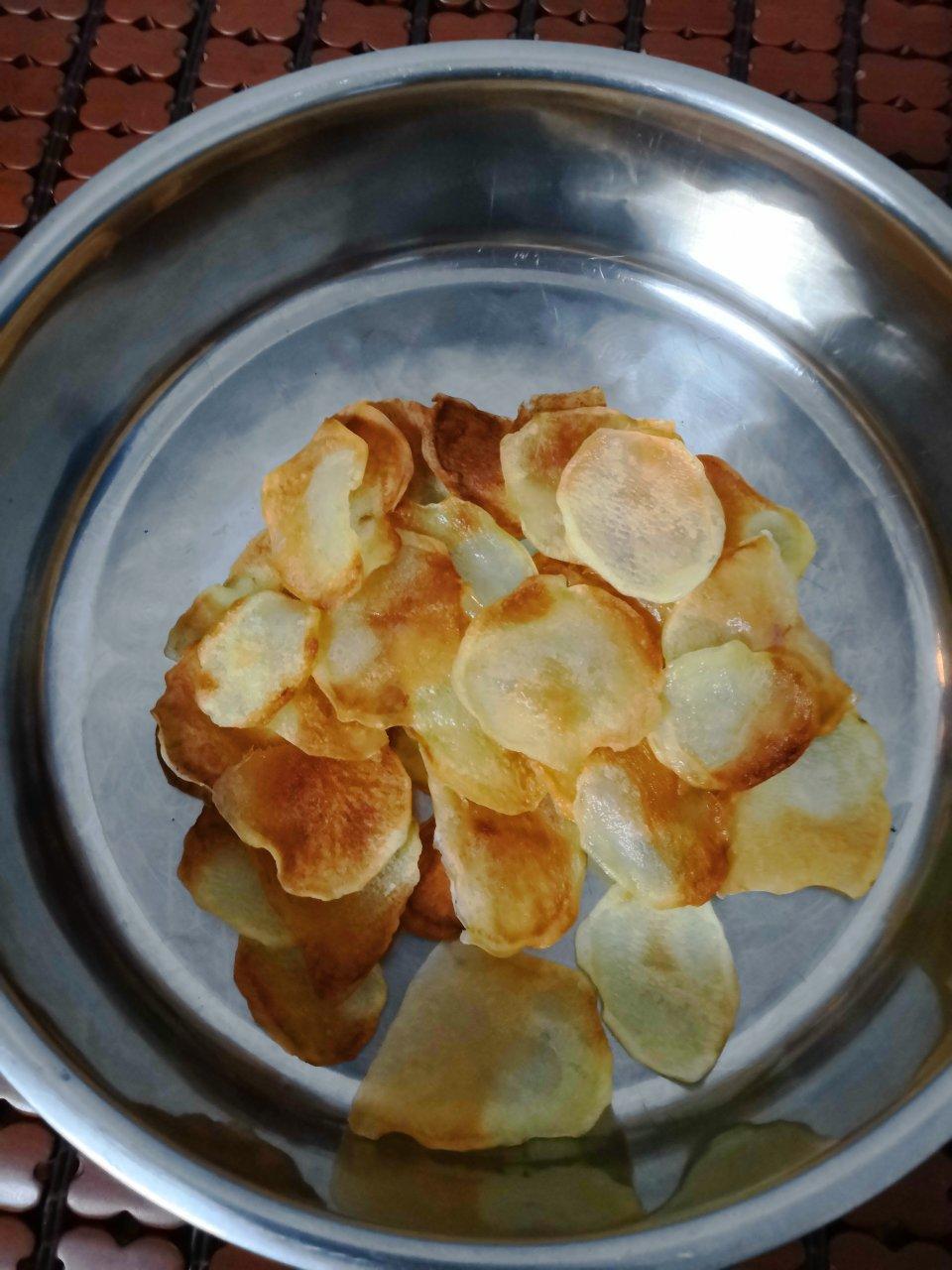 烤箱版薯片