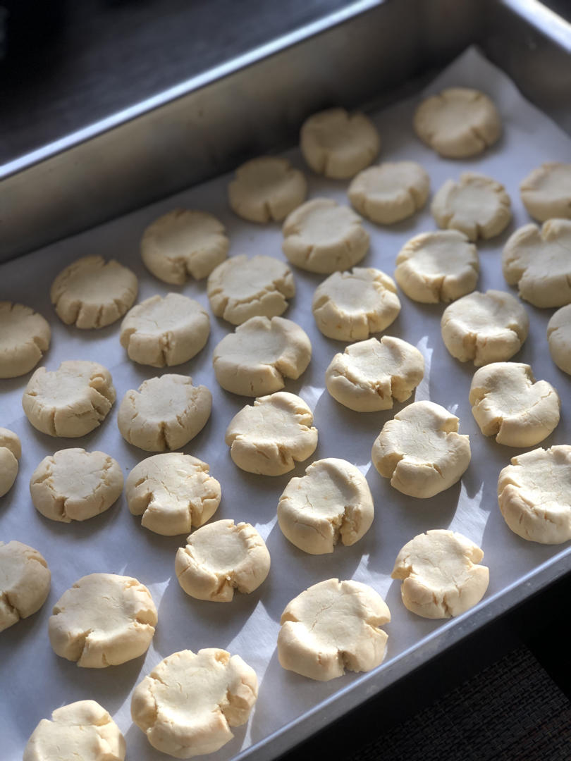 入口即化的玛格丽特饼干🔥酥得掉渣渣，零失败超简单！