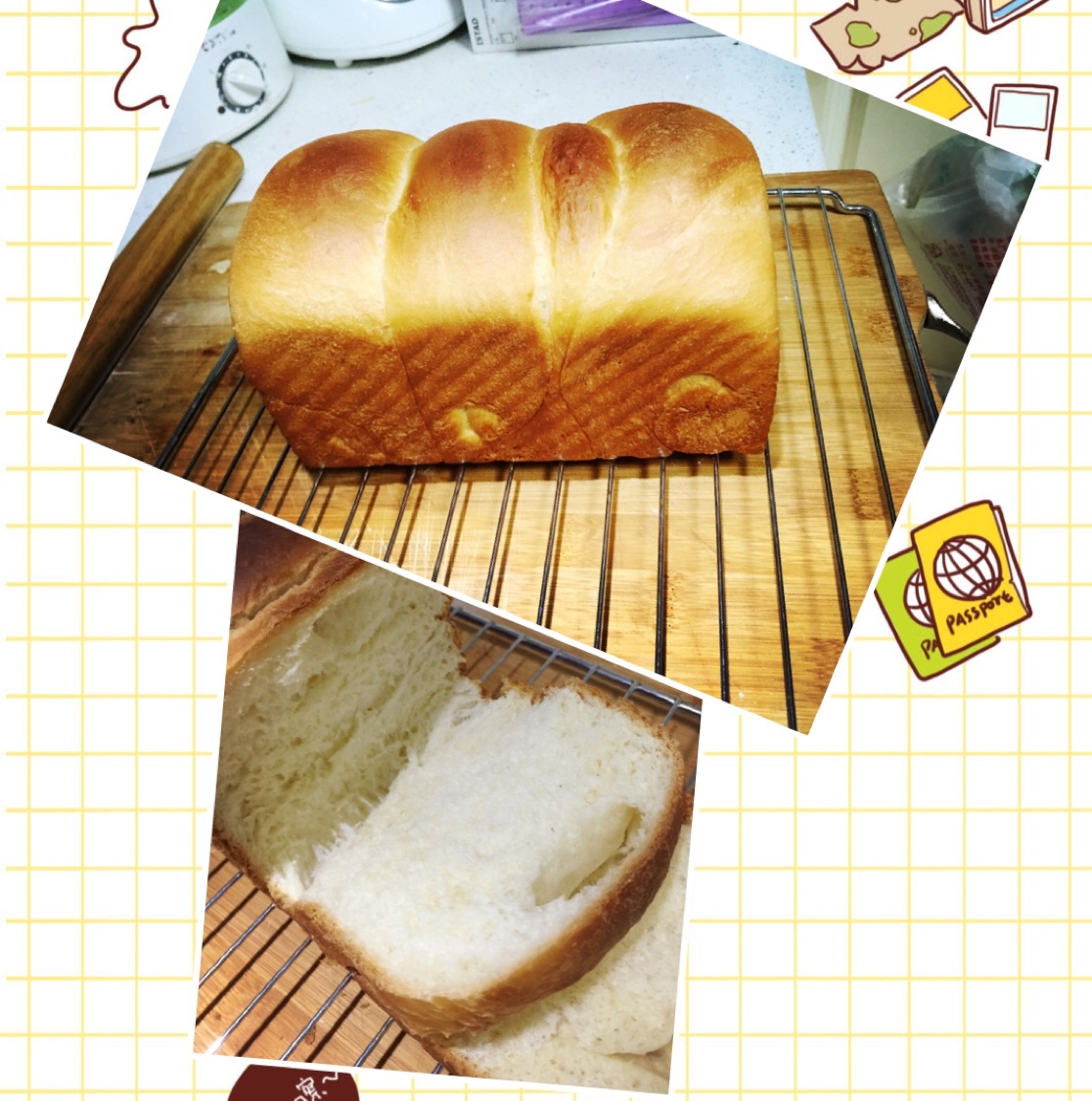 简简单单白吐司（玉米油）