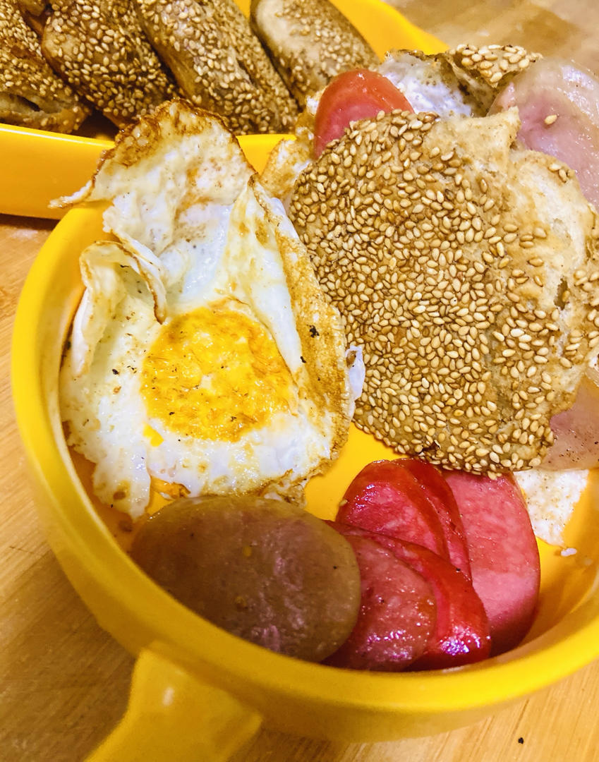 老北京五香麻酱烧饼