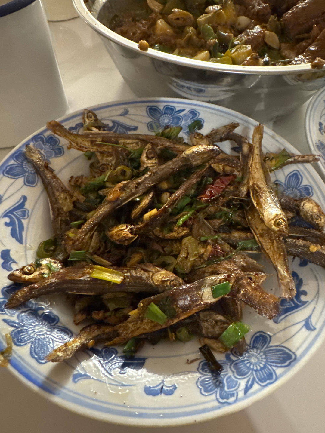 香辣小鱼干