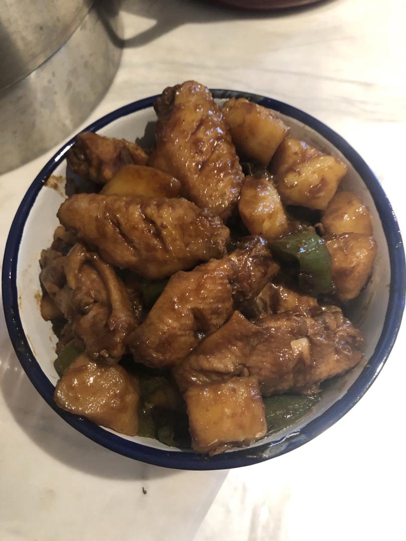 比餐馆好吃的快手黄焖鸡米饭【鸡翅版】