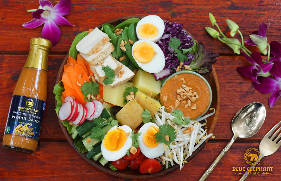 花生酱伴杂菜沙拉~减脂又好吃的东南亚名菜GadoGado🆕的做法