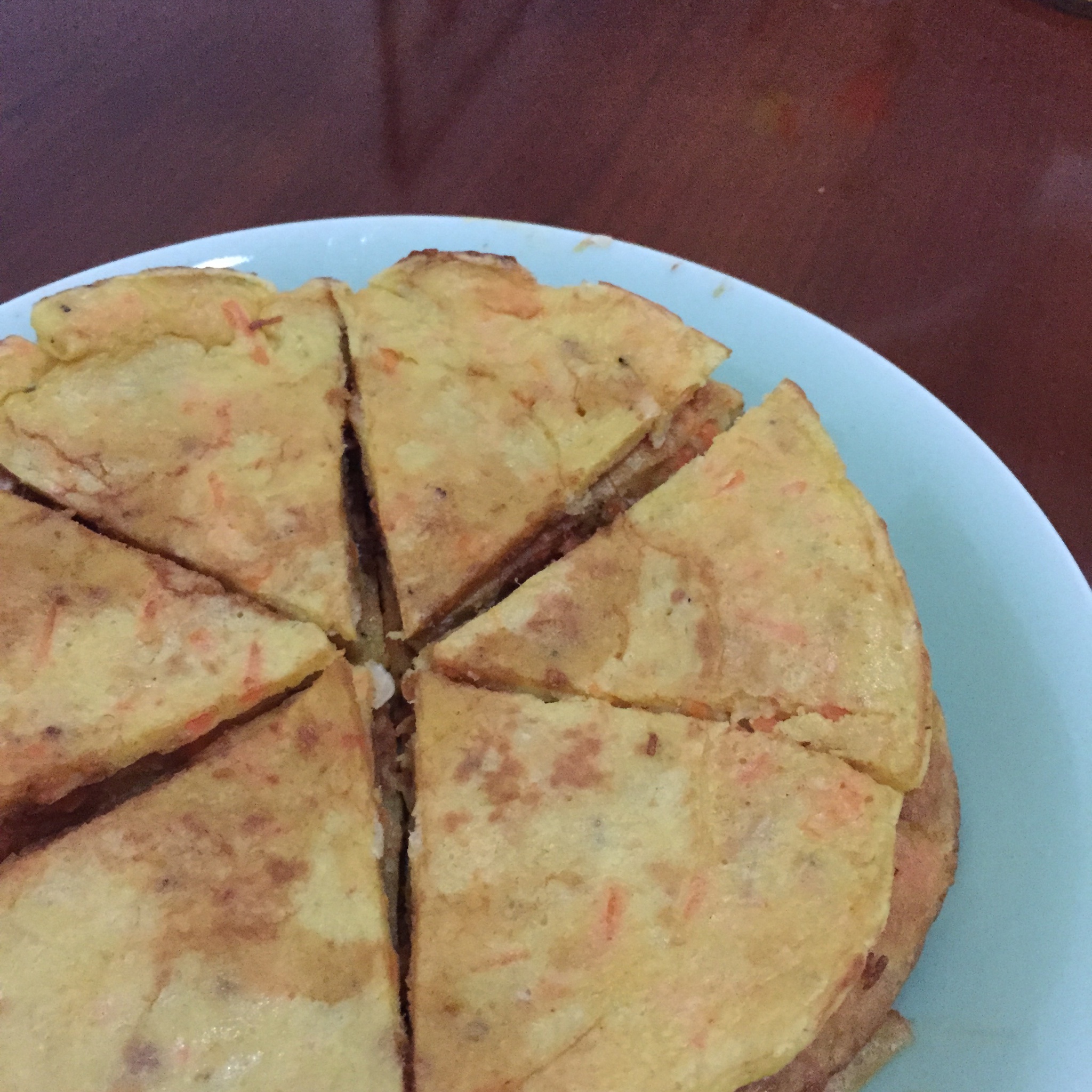 胡萝卜西葫芦鸡蛋饼