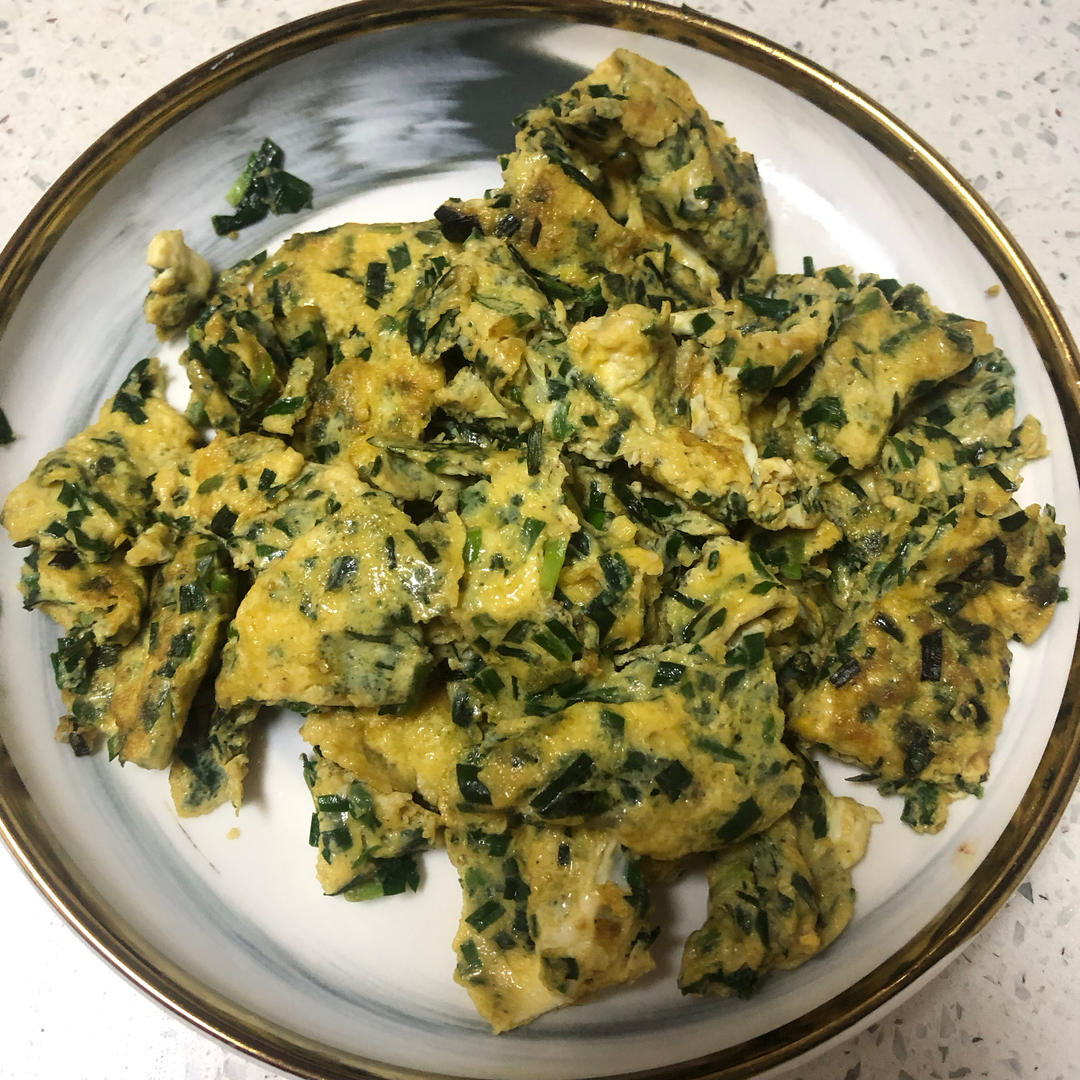 解决出水的韭菜炒鸡蛋