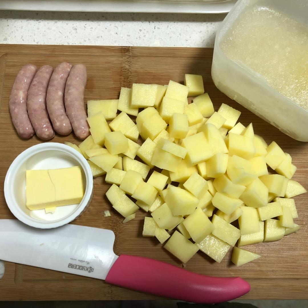 纯奶手撕吐司的做法 步骤1