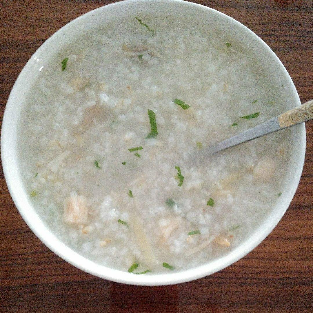 干贝鲜虾粥