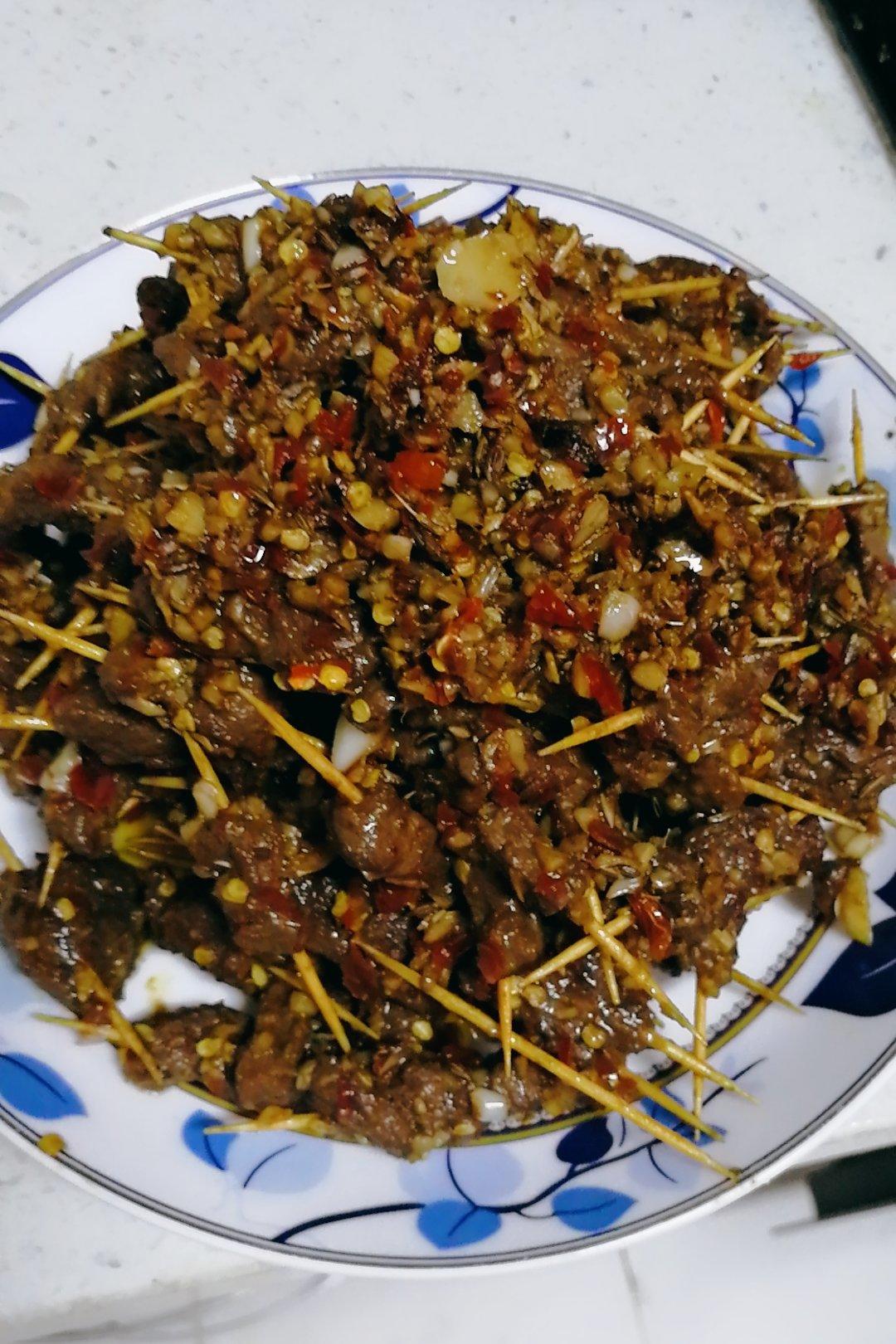 牙签牛肉串-湖南口味