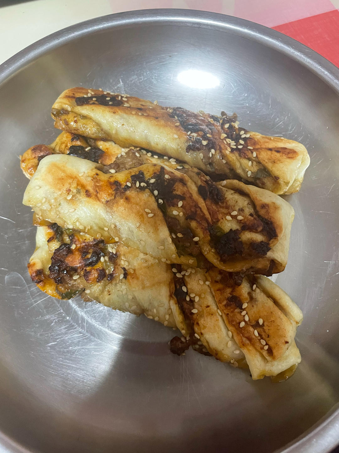 煎葱油卷子