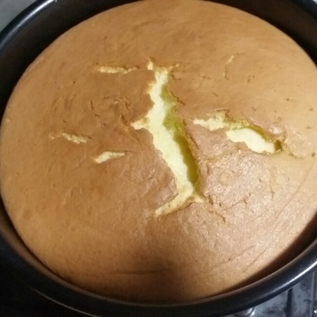 超好记八寸戚风蛋糕（后蛋法）