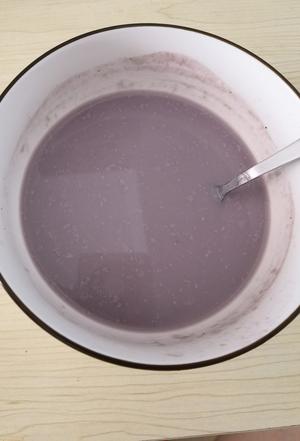 简单早餐：紫薯燕麦米糊的做法 步骤2