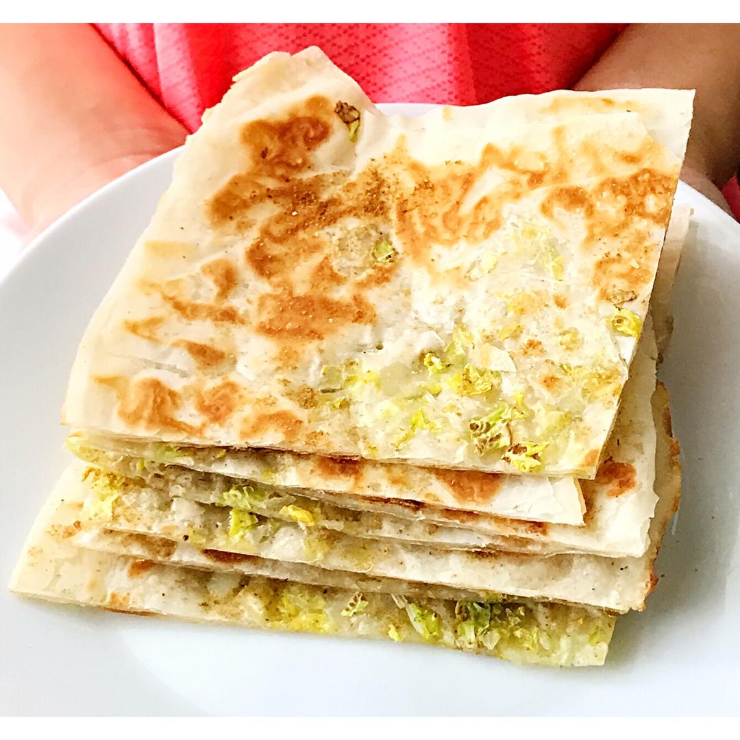 水饺皮｛葱油饼｝