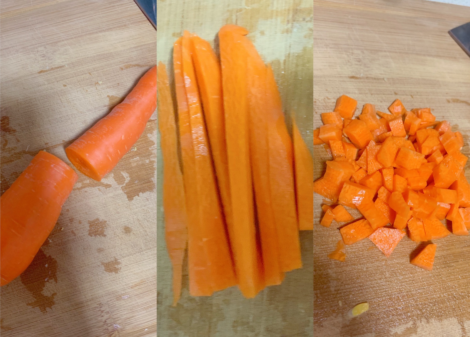 玉米炒胡萝卜的做法 步骤2
