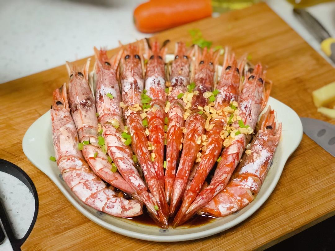 清蒸阿根廷红虾