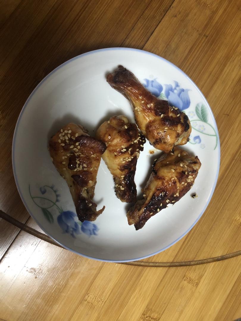 1岁以上宝宝餐—蜜汁烤翅根小鸡腿烤箱版