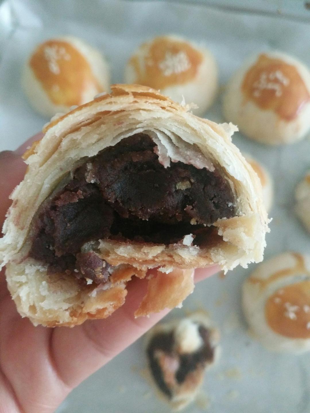 不用揉出膜、不用醒面就能酥掉渣的中式酥皮点心