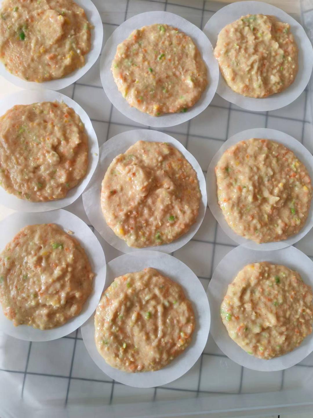 减肥餐低脂鸡胸肉饼