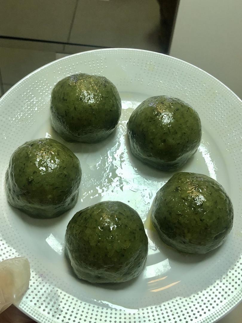 《Tinrry+》咸蛋黄肉松青团+红豆沙青团