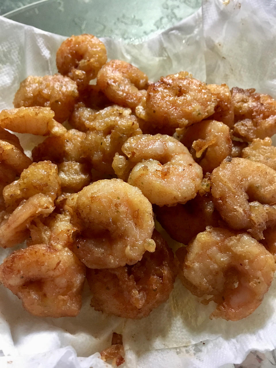 好吃停不下来椒盐虾仁❗️外酥里嫩❗️