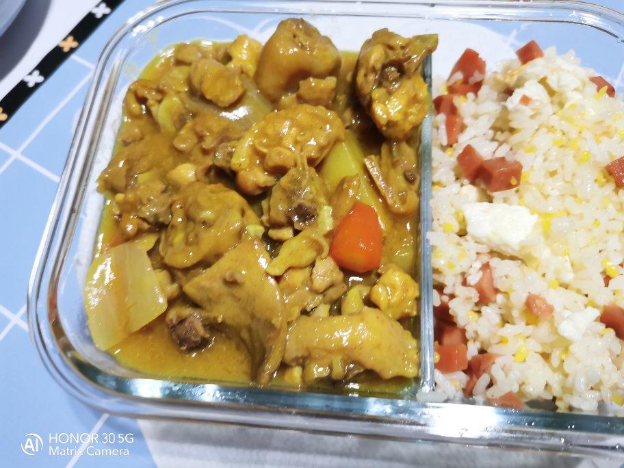 咖喱鸡肉饭