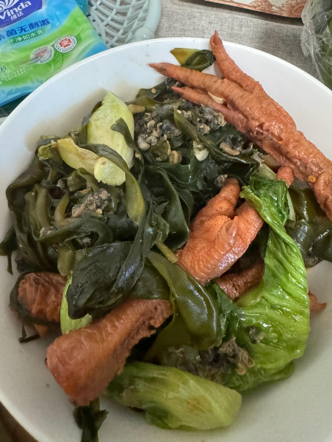 今日菜谱：爆炒螺蛳肉