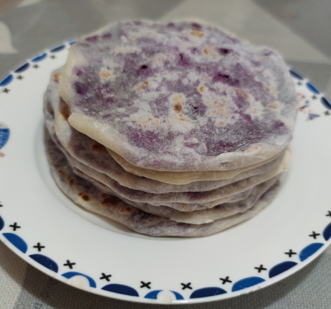 紫薯饼(无糖无油)的做法