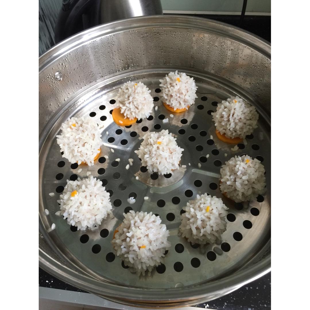 蒸糯米丸子