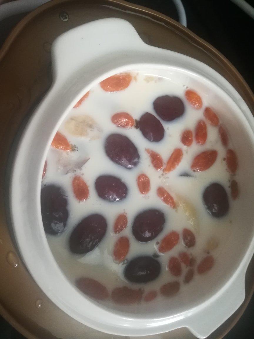 牛奶炖花胶