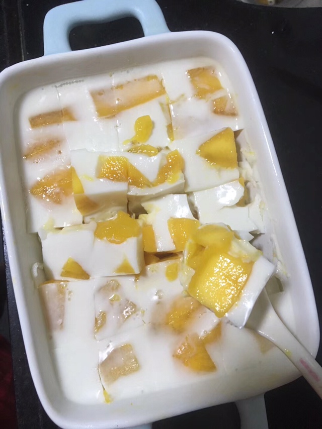 芒果椰奶冻！超简单的营养美味小甜品的做法