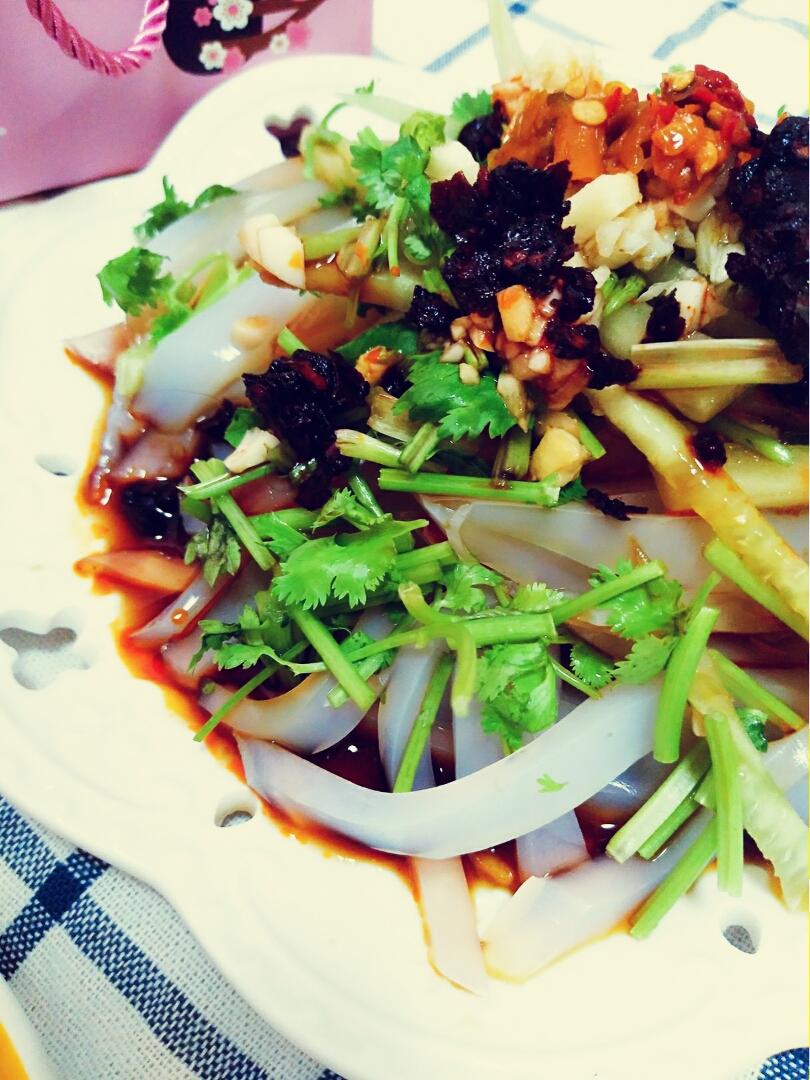 自制绿豆凉粉