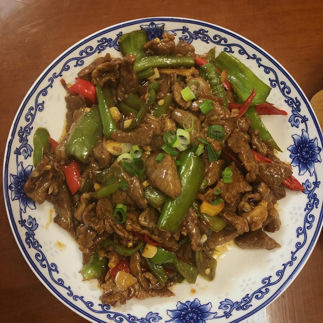 小炒牛肉