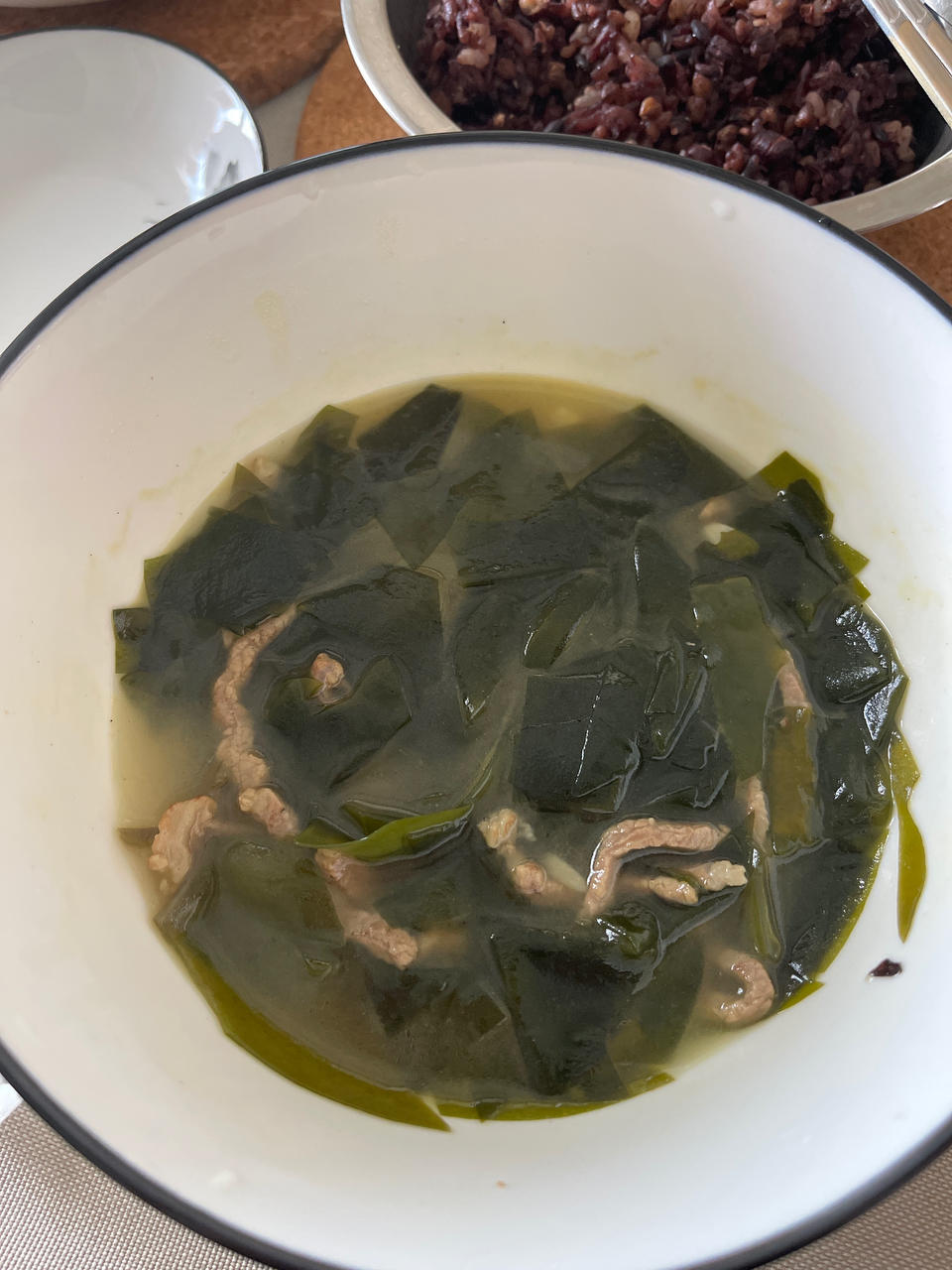 韩剧里的韩式海带汤