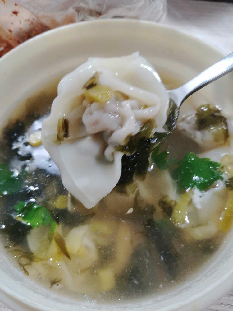 🔥好吃到汤汁都不剩❗️酸汤馄饨❗️