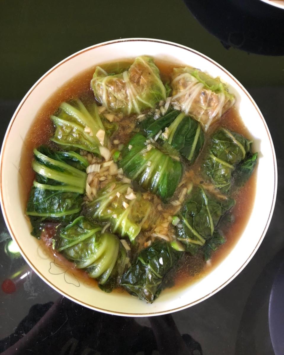 肉酿白菜卷